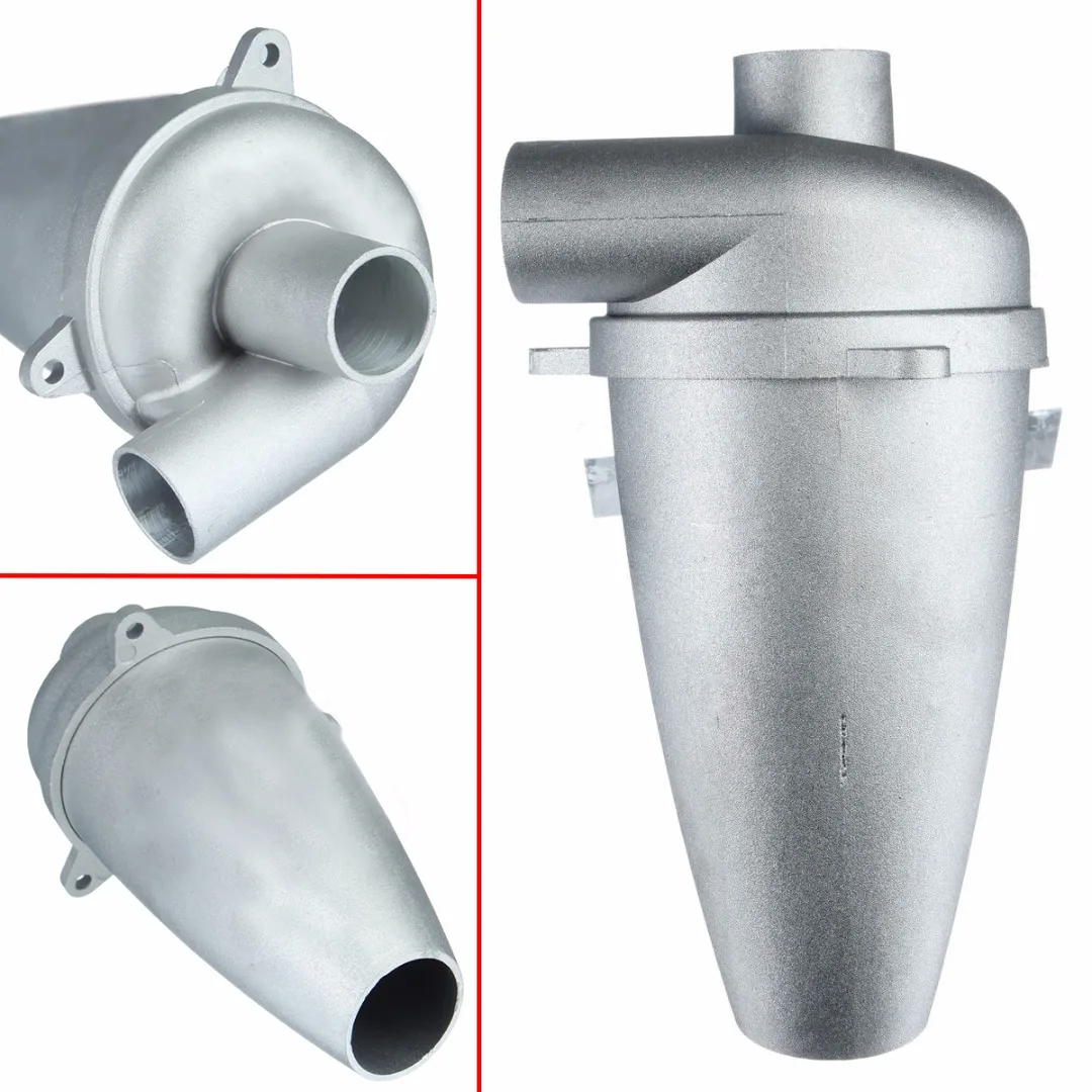 Najtaniej Przemysłowe aluminium Turbo ładowania odpylacza cyklonowego filtr separator kolektora odkurzacze odkurzacz wysokiej wydajności kanale kolektora