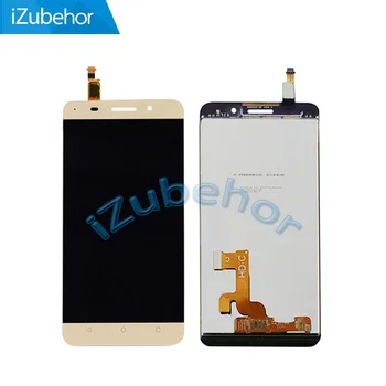 

100% warranty gold lcd screen display with digitizer touch screen Assembly For HUAWEI Honor Play 4X by free shipping