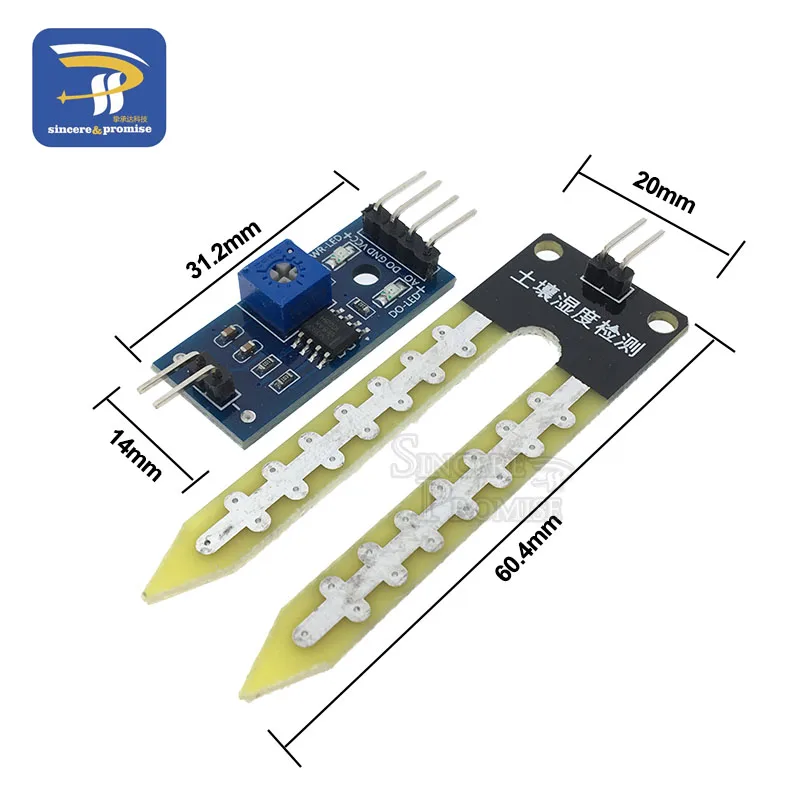 Умная электроника детектор почвы модуль датчика влажности для arduino макетная