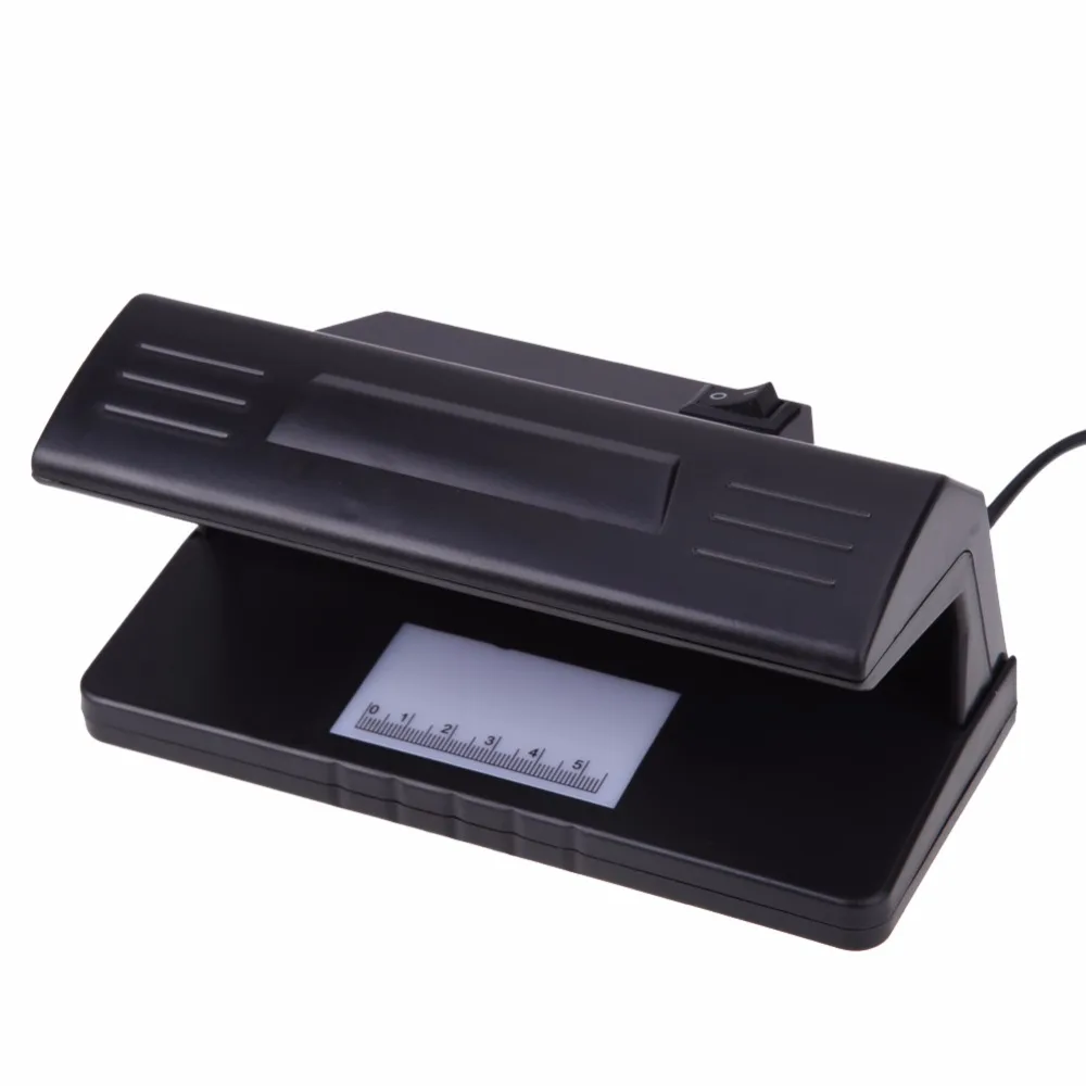 

UV Light Money Detector Counterfeit Checker 4W Practical Bill Currency Fake Tester Detector with ON/OFF Switch EU Plug
