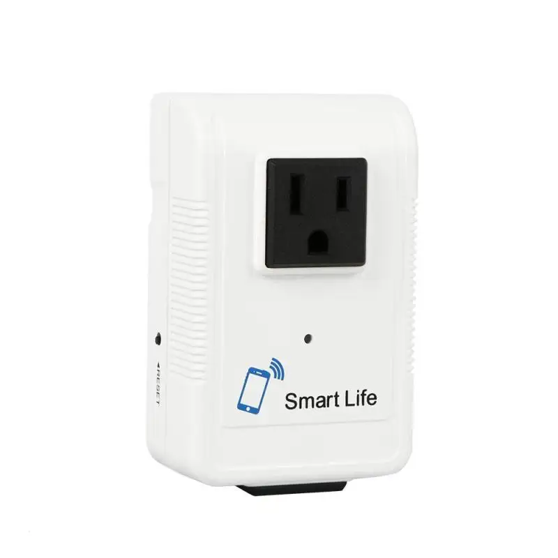 

QIACHIP Smart Home Timer Outlet Wifi Wireless Remote Control Power Socket US Standard Plug Via Smartphone Tablet AC 100-250V H2