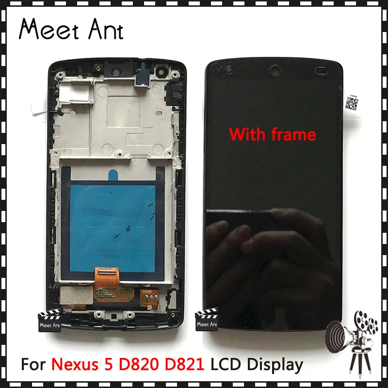 Высокое качество 4 95 ''для LG Google Nexus 5 D820 D821 ЖК дисплей экран с кодирующий