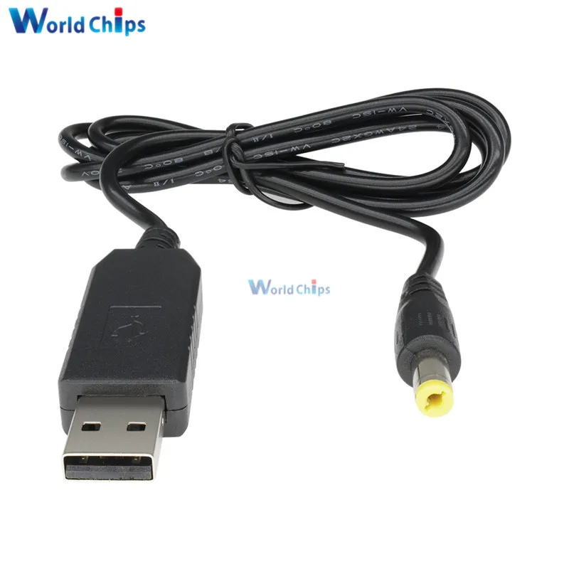 

diymore DC-DC Converter Cable USB Male Connector DC 5V to DC 12V Jack 5.5*2.1mm Step-up Power Module Converter Adapter Cable