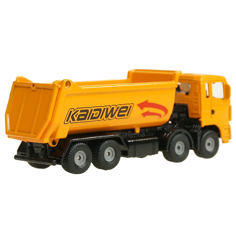 Самосвал KDW из сплава литая Инженерная техника модель 1:72 имитация разгрузки