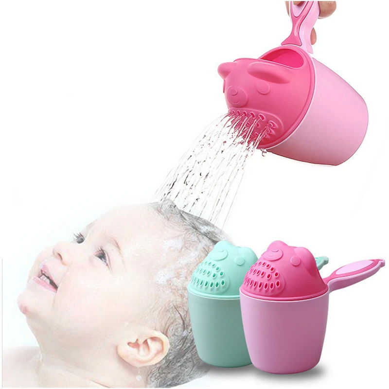 Tasse De Shampoing Pour Bebe Dessin Anime Lavage Des Cheveux Bain Douche D Eau Jouets Cuilleres De Douche Soins Pour Bebe 1 Piece Aliexpress
