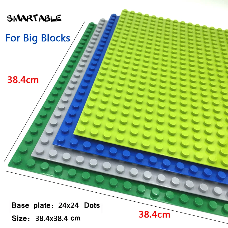 Базовая пластина Smartable для больших кирпичей базовая 24x24 точки конструктор сделай