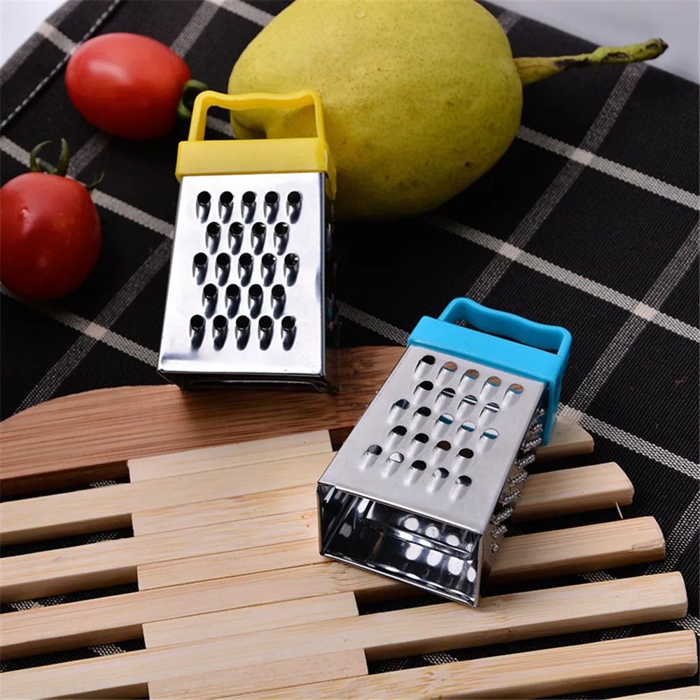 Mini 4 Sides Handheld Grater 6Cm Multifunction Fruit Vegetable Slicer