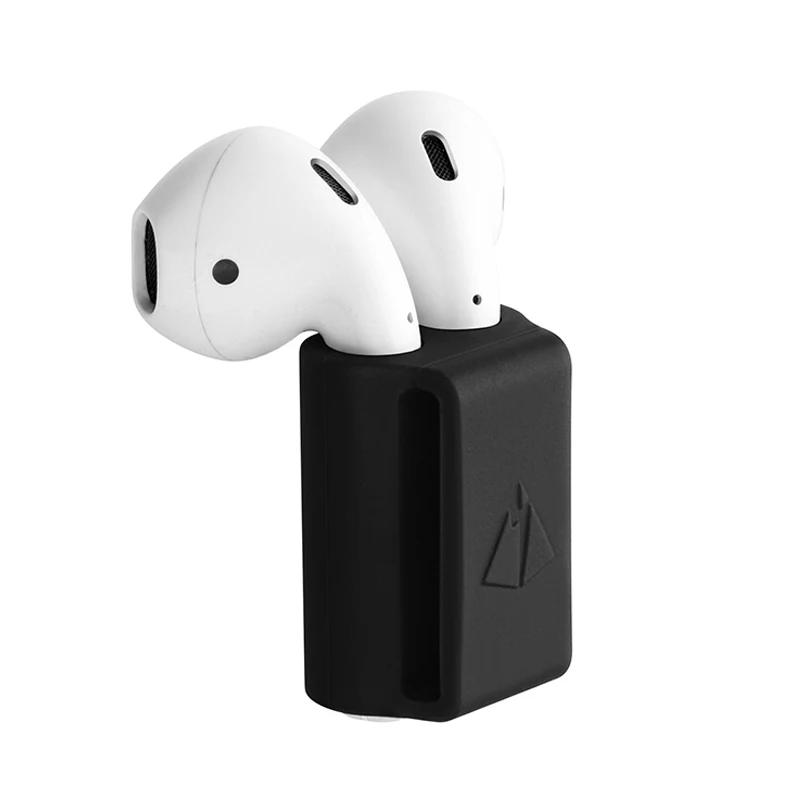 Силиконовый держатель гарнитуры для AirPods защитный чехол для беспроводных bluetooth-наушников часы портативная коробка для хранения наушников