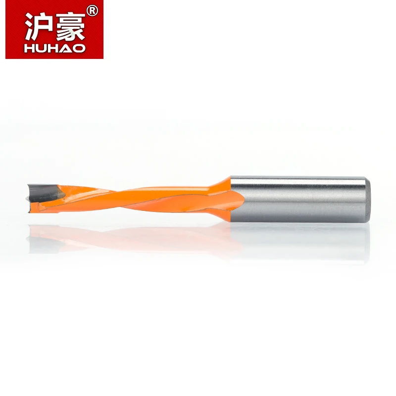 HUHAO 1pc 3mm-15mm drill bit row drilling for boring machine Gang drills 70mm length router bit for wood Carbide endmill