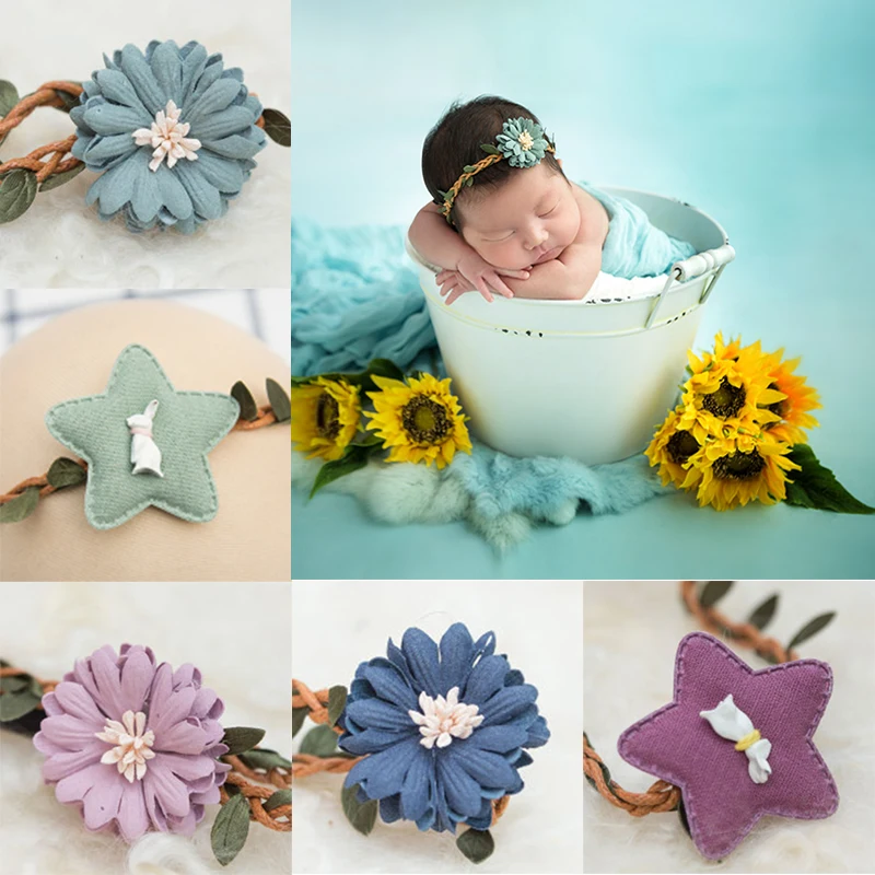 Newborn Baby headband Baby Photography Hairband Girl Photoshoot Accessories Children Fashion Outdoor Headwear Baby Photo props