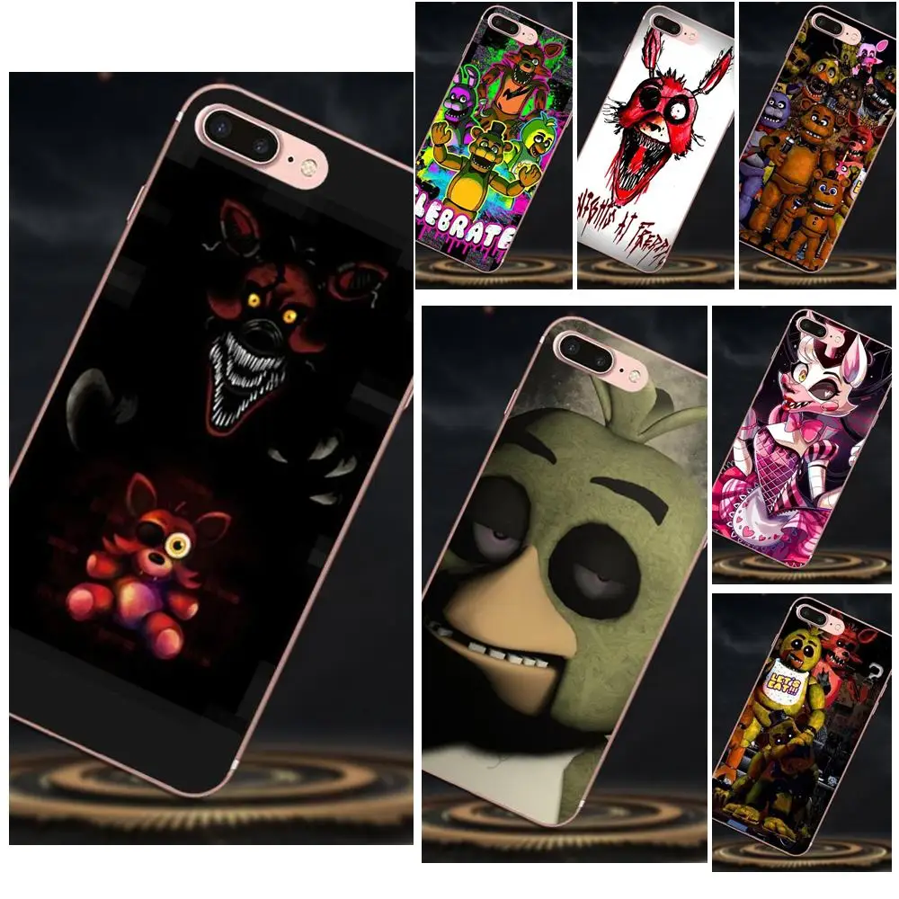 

For Xiaomi Redmi Note 2 3 3S 4 4A 4X 5 5A 6 6A Pro Plus TPU Fashion Phone Case Cute Five Nights At Freddy Fnaf