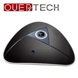 OUERTECH Full view wifi 360 градусов Двусторонняя аудио панорамная мини 3MP рыбий глаз Беспроводная Смарт IP vr камера Поддержка 64g приложение liveyes