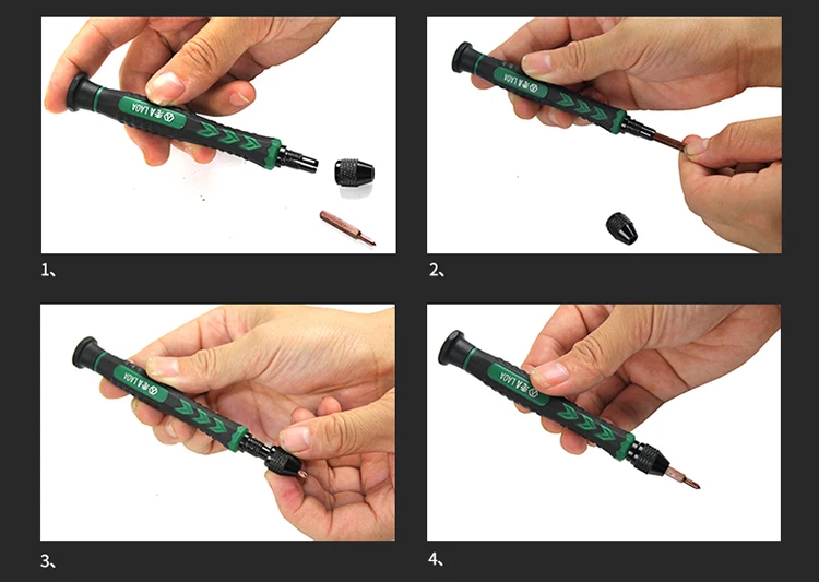 LAOA 38 в 1 Набор прецизионных отверток для ноутбука мобильный телефон ремонт инструментов Точные Отвертки ручной инструмент