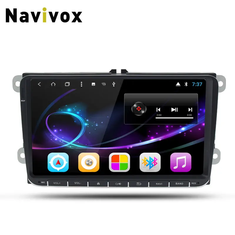 

Navivox 9inch 2 din For vw dvd android Android 8.1.0 RAM2G ROM 32 multimedia android car radio android For vw 2007-2012