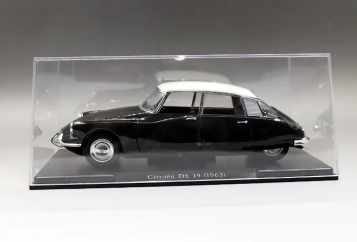 Белая коробка 1:24 1963 DS citroen 19 черный классический бутик сплава игрушки для детей Детские игрушки модель оригинальная коробка