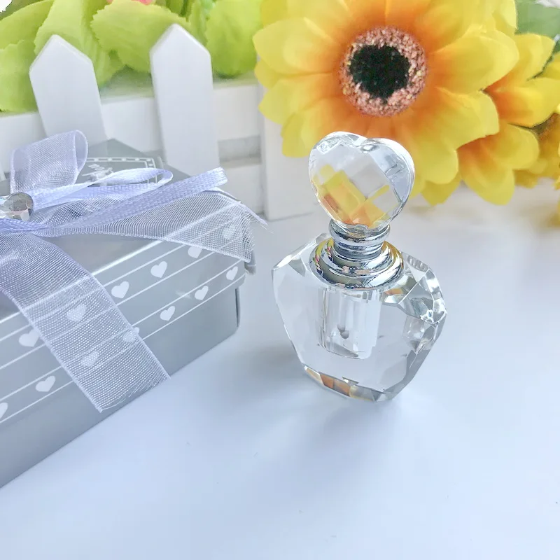 

(20pcs/Lot)FREE SHIPPING+Wedding&Bridal Shower Favors Crystal Perfume Bottle Birthday Party Return Gift For Guest