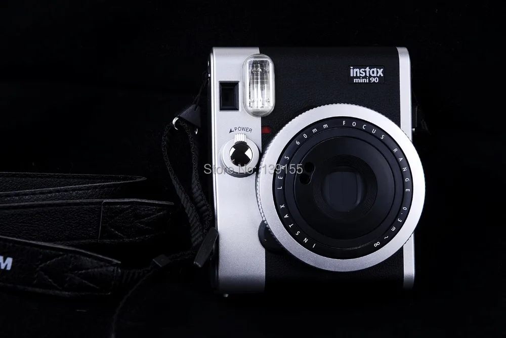 Brand New Fujifilm Instax Camera Mini 90s Black Instant Mini Film