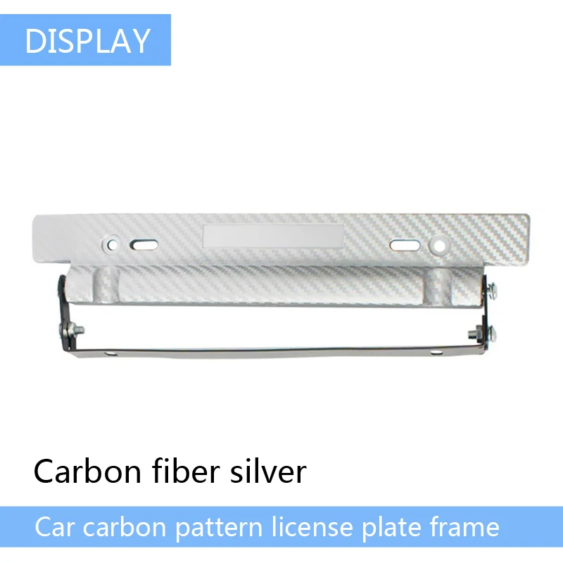 Carbon Fiber Car License Plate Frame For Mini Cooper R50 R60 R55 R56 F55 Audi A3 8P 8V 8L Q5 Q7 A4 B8 B6 B7 B9 A5 A6 C5 C6 C7 TT