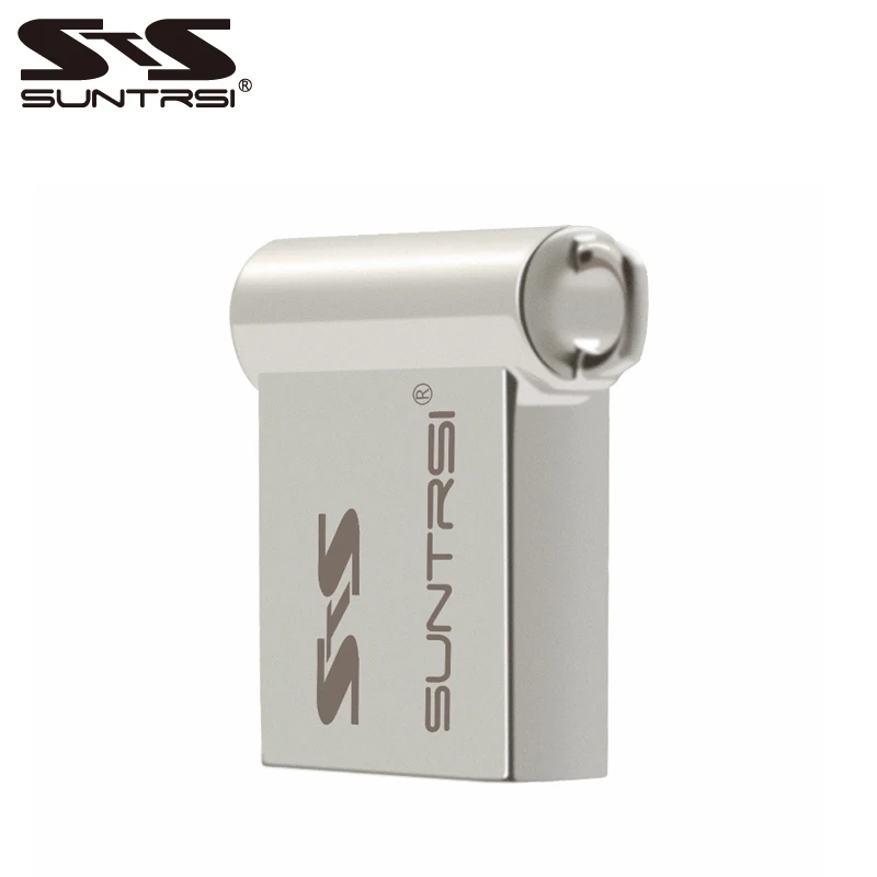 Suntrsi USB флеш-накопитель металлический флеш-накопитель цена Флешка 64 Гб USB флешка мини реальная емкость USB флеш-накопитель индивидуальный логотип