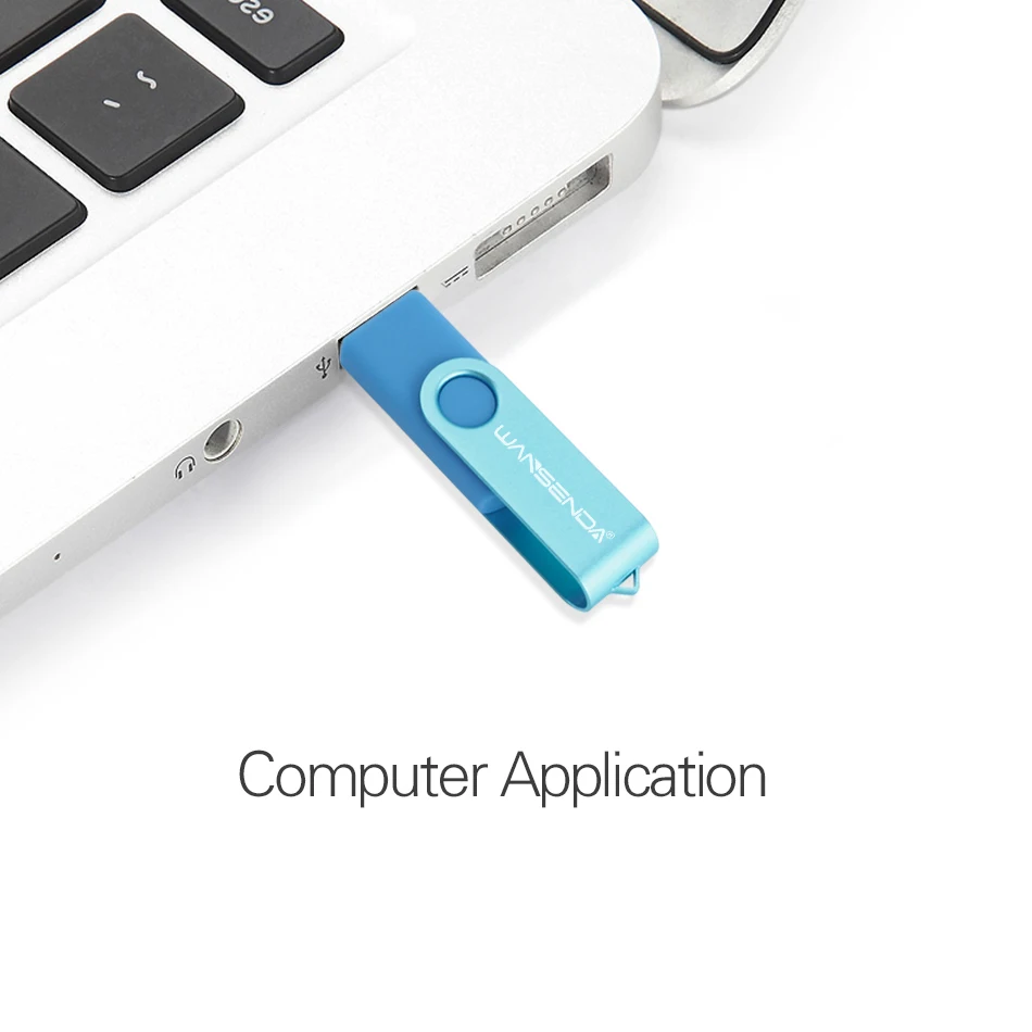 WANSENDA цветной Usb флеш накопитель Вращающаяся ручка 8 ГБ 16 32 64 Гб 128 256 внешний Флешка