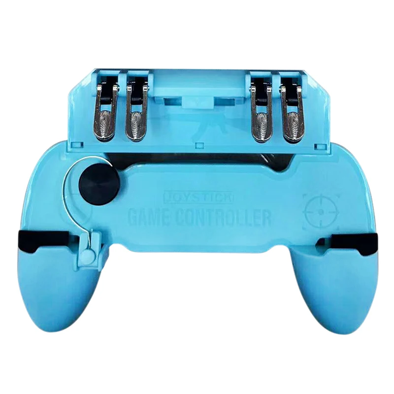 

Mental PUBG Mobile Trigger Gamepad Gaming L1R1 Shooter Controller Fire Button Aim Key Joystick For 4.6-6.5 inch mobile phone
