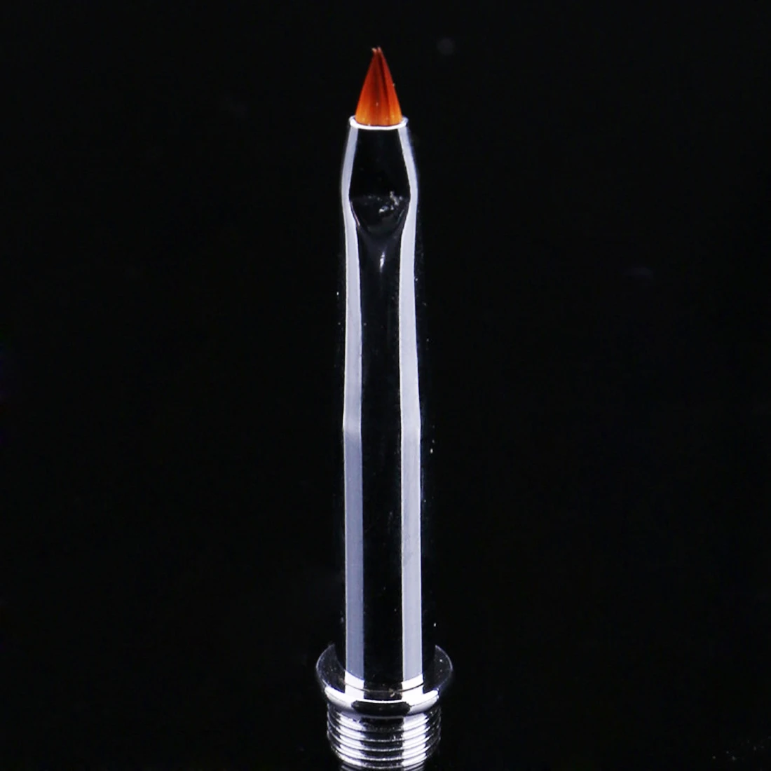 10 шт./компл. Кристалл Цветочный Рисунок лайнер для макияжа Фольга для ногтей ручка для дизайна ногтей сменная щетка головка металлический алмазный инструмент для удаления кутикулы