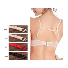 4 шт., двойная Наплечная бретелька для бюстгальтера, Нескользящая Пряжка, на бретельках, бюстгальтер, нескользящая спинка, бюстгальтер на бретельках, держатель, дропшиппинг