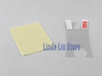 

For Gameboy Micro Clear Screen Protector Cover Plus Clean Cloth For GBM LCD Screen Protector Film 20pcs/lot