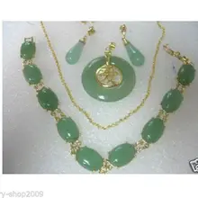 Редкие прекрасные очаровательные ювелирные изделия камень кулон браслет серьги наборы оптом позолоченная бижутерия серебряный крючок