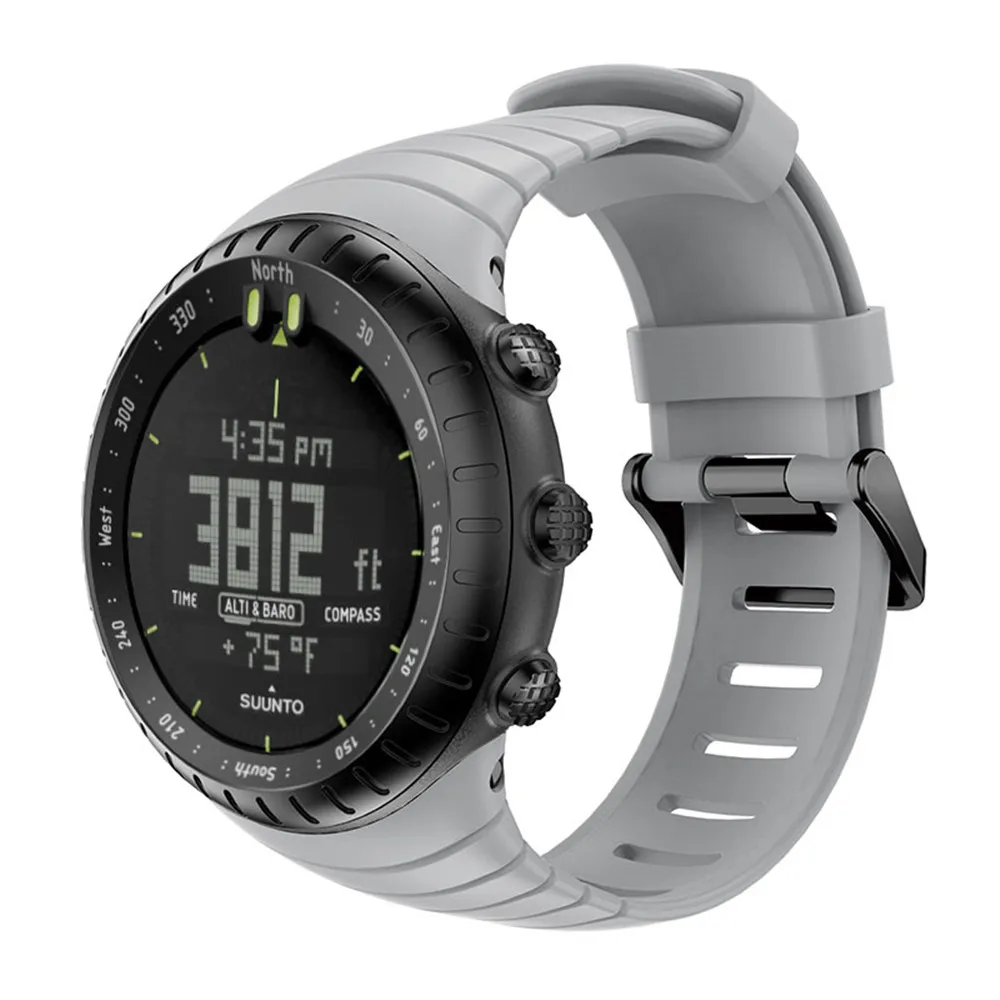 Для SUUNTO core Frontier/классический силиконовый браслет сменный ремешок для SUUNTO core Смарт-часы браслет наручные аксессуары