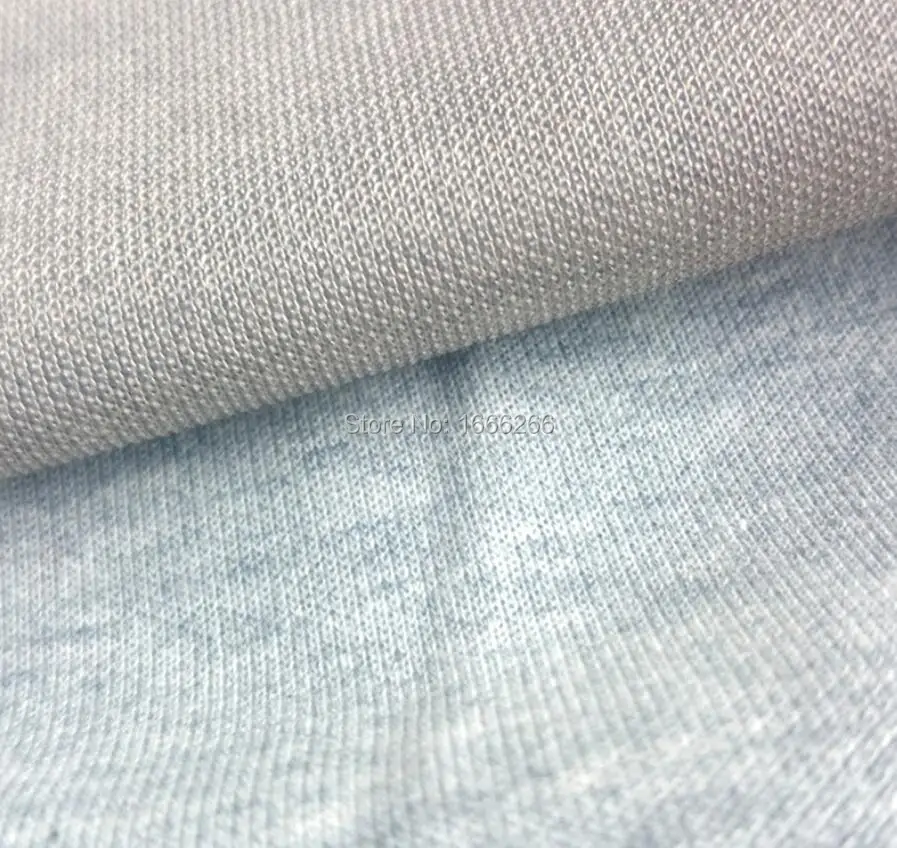 

Silver fiber Fabric using for anti-radiation protection clothes T-shirt shield for women