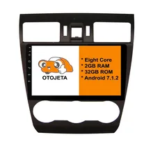 Eight Core Android 7 1 2 2GB RAM OTOJETA car dvd FOR Subaru WRX Forester 2014