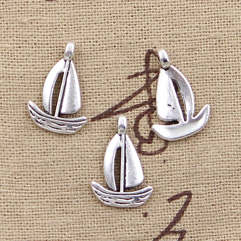 

15pcs Charms Ship Boat 18x12mm Antique Making Pendant fit,Vintage Tibetan Silver color,DIY Handmade Jewelry