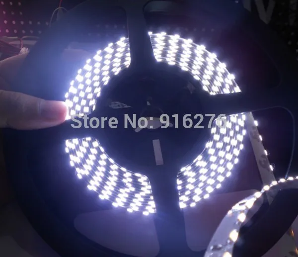 

SMD 335 led strip 60/120 leds/m 5m 12V flexible Side View Led tape light SMD335 Cold White/warm white Free Shipping