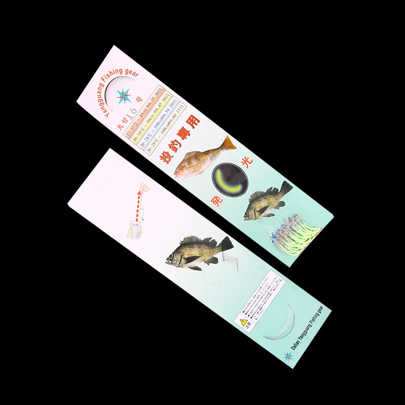 SEAPESCA Высокоуглеродистая сталь светящиеся колючие крючки 30 шт./лот 12 18 # червяк для