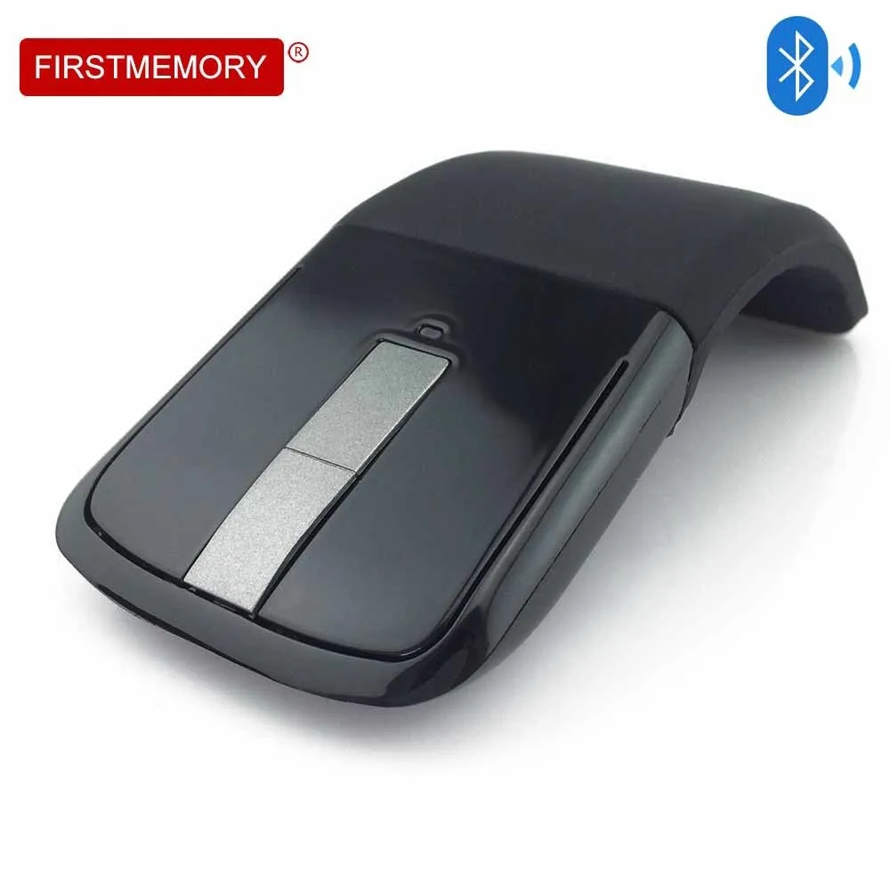 

Foldable Wireless Bluetooth Mouse ARC Touch Mouse 1200 DPI Folding Optical Touch Computer Mice For Microsoft Surface PC Laptop