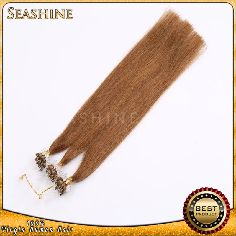 

18"20"22"24"inch 100grams Loop Mirco Ring Hair Extensions more Colors Available 100% Natural Women's Straight Hair