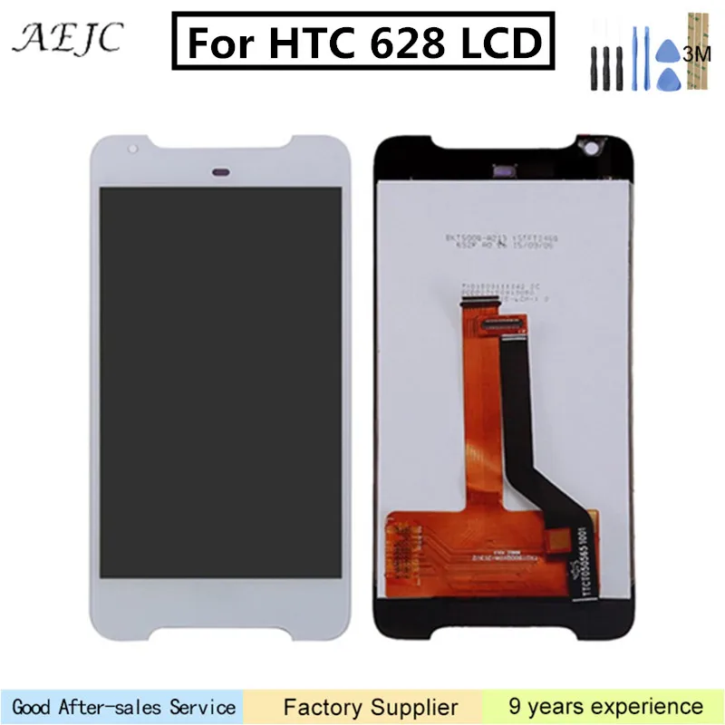 

For HTC Desire 628 D628 LCD Display Touch Screen Digitizer Full Assembly Replacement Parts Free Shippin 5.0inch