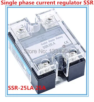 

[Quality Guarantee] Single phase solid state relay with current regulator SSR-25LA 25A SSR relay