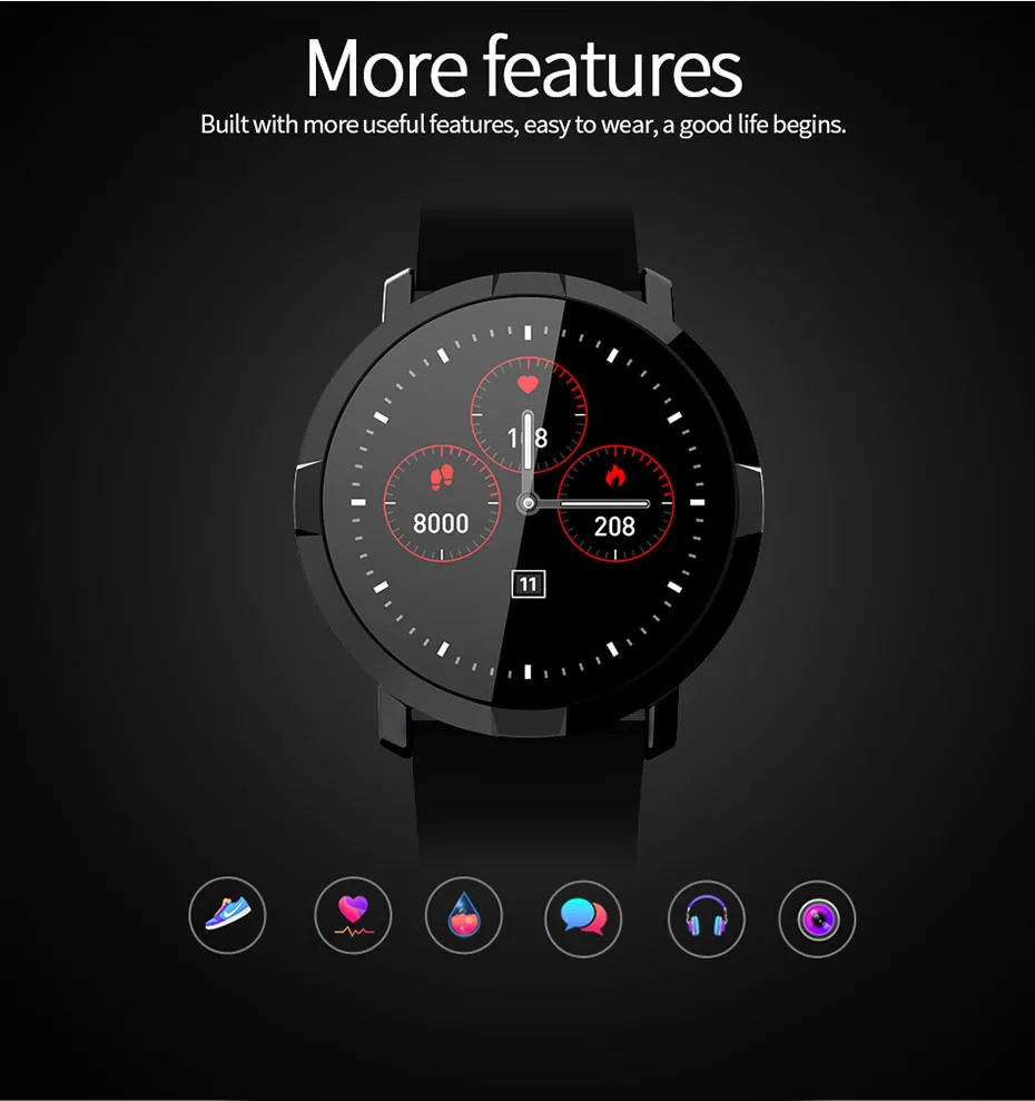 COLMI Smart Watch 1.22 inch IPS Round Screen Support Heart Rate Monitor Pedometer SmartWatch For IOS Android_15