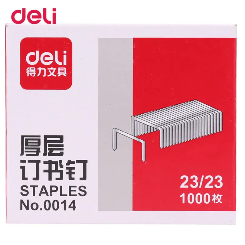 Standard silver Point Staples Deli Staples Office Bending 1000 pcs/pack