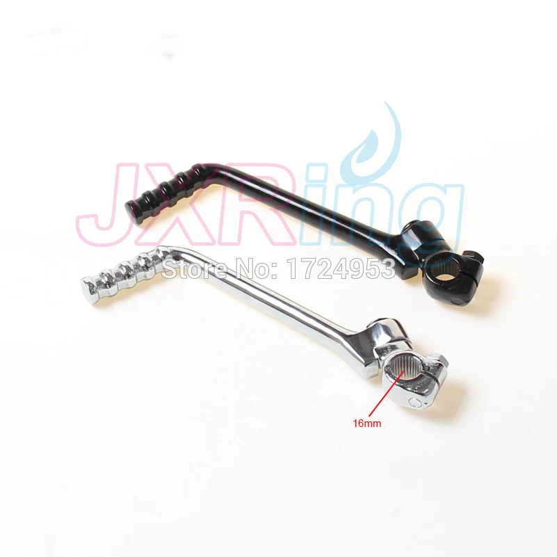 

Motorcycle 16mm kick start starter lever 16mm shaft for 110cc 125cc 140cc 150cc 160cc BOSUER dirt bike pit bike Free shipping