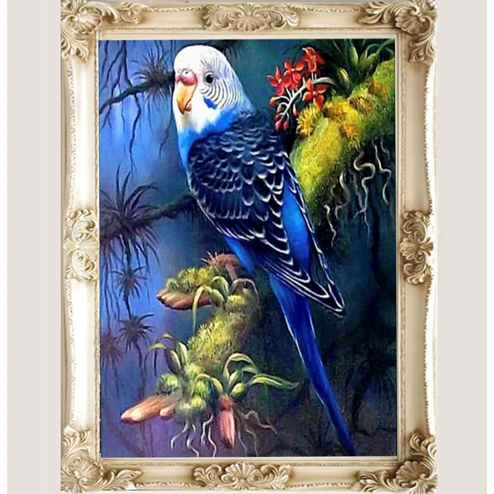 LaoJieYuan DIY алмазная живопись попугаев ручная вышивка кристаллами художественные ремесла товары для домашнего украшения алмазная живопись 5d diy