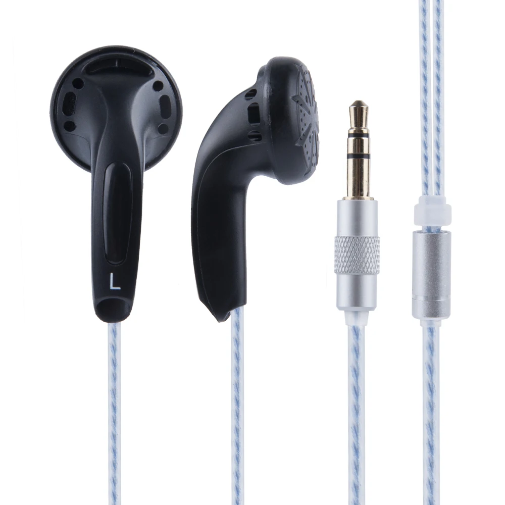 Wooeasy EMXs 500 наушники вкладыши с плоской головкой HiFi бас DJ тяжелым басом качество