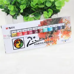 Бесплатная доставка MG канцелярские Оптовая Продажа новый Пикассо lpl97612 китайский Картина маслом пигмент 12 цветов студенты стиль