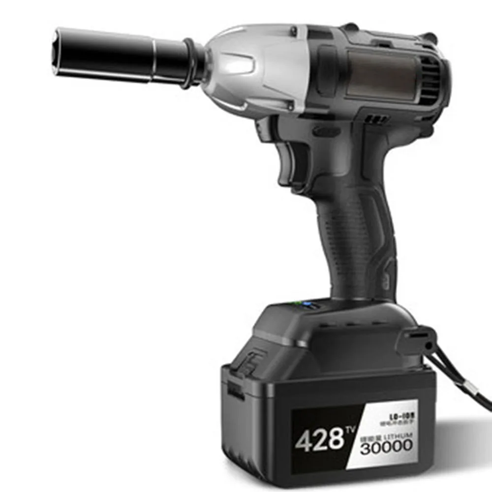 Cordless Electric Impact Wrench Drill 380n M Lithium Ion Battery Cordless Electric Impact Wrench Drill 380n M Lithium Ion Battery Brushless Tool Nut High Torque
