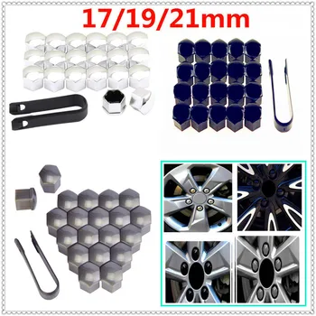 

20Pcs Car Wheel Cap Auto Screw Cover Bolt nuts rim for Kia KND-4 Spectra5 Spectra Rio5 Multi-S Amanti Opirus Magentis Borrego