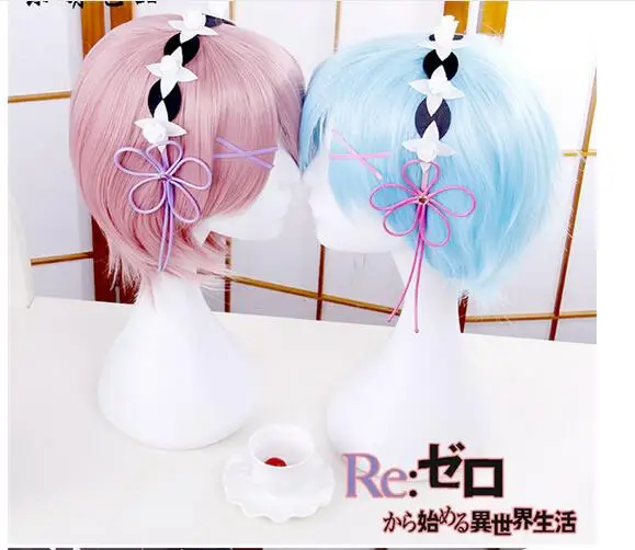

Re:Zero kara Hajimeru Isekai Seikatsu Ram Rem Headwear Hairband free shipping