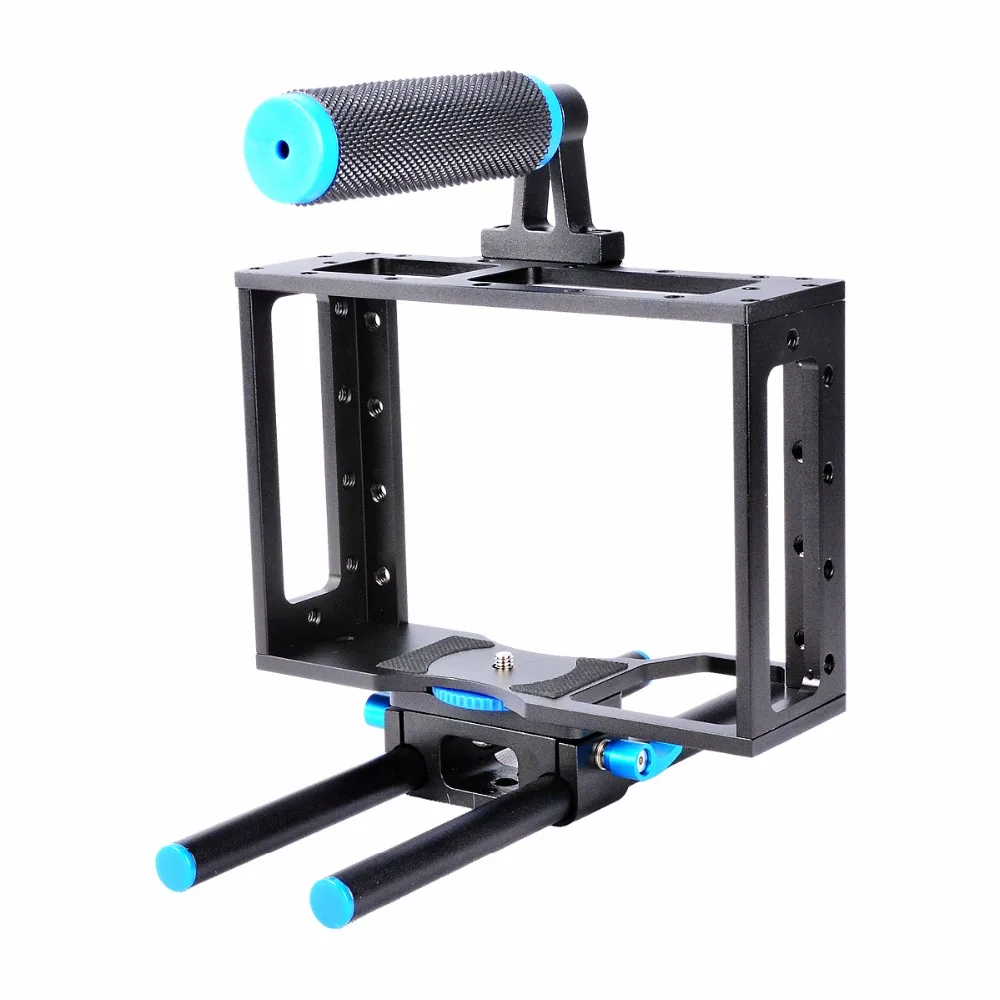 YELANGU C1 Aluminum Alloy Camera Cage Small Rig For DSLR Mirorless System Cameras With Standard
