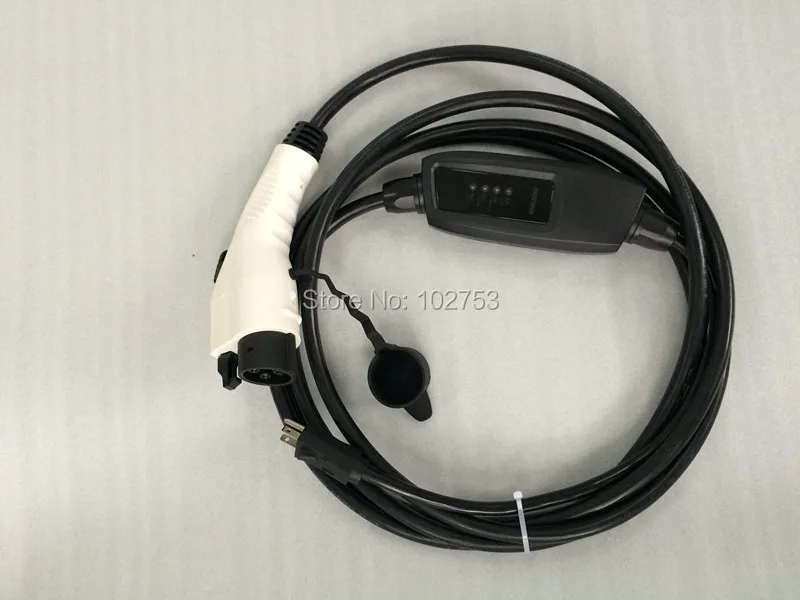 j1772 plug with control box